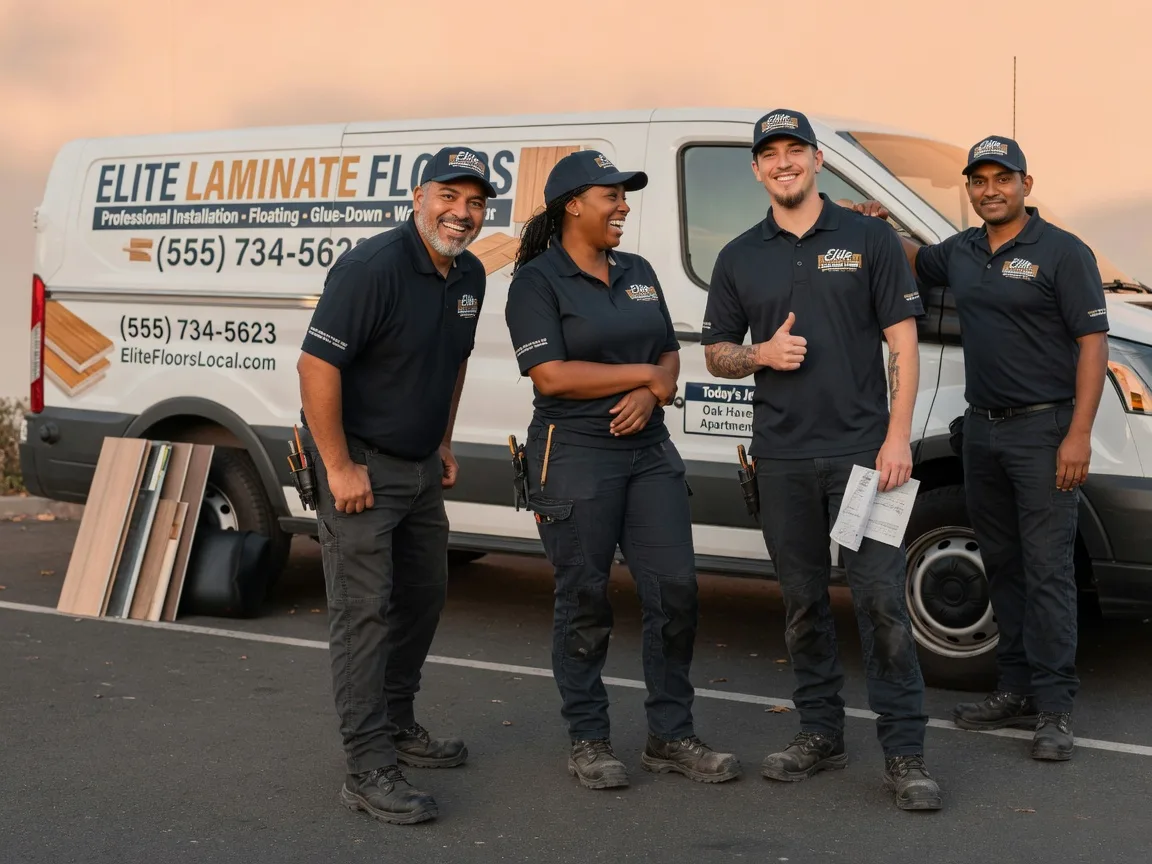 Laminate flooring installation company in Lansford, PA
